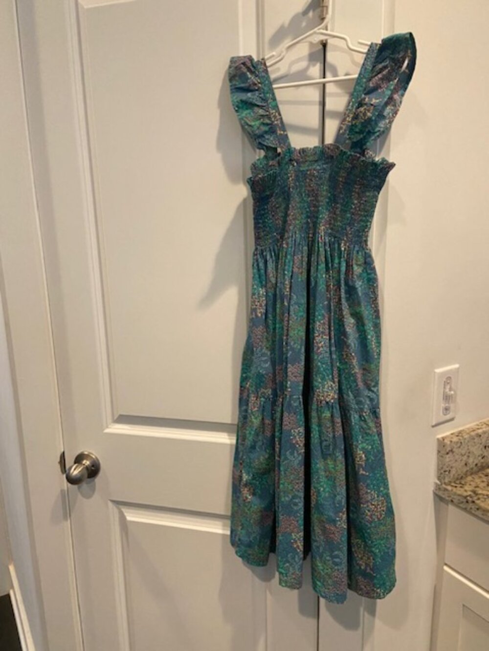 tea collection girls size 12 green sun dress - Picture 3 of 4